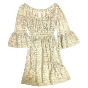 Lace Sheer Dress or Cover Up Size SP